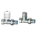kit valvola + detentore dritto 3/8